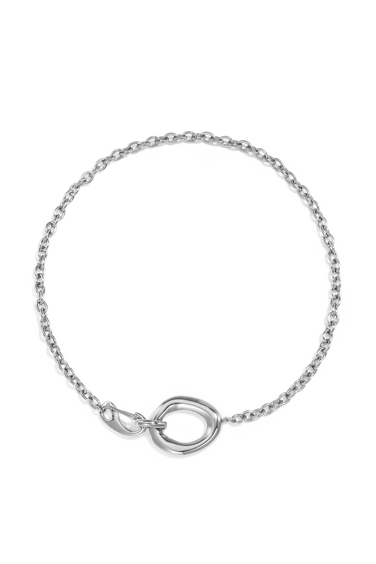 Elegant Circle Pendant Necklace - Timeless Style for Everyday Wear