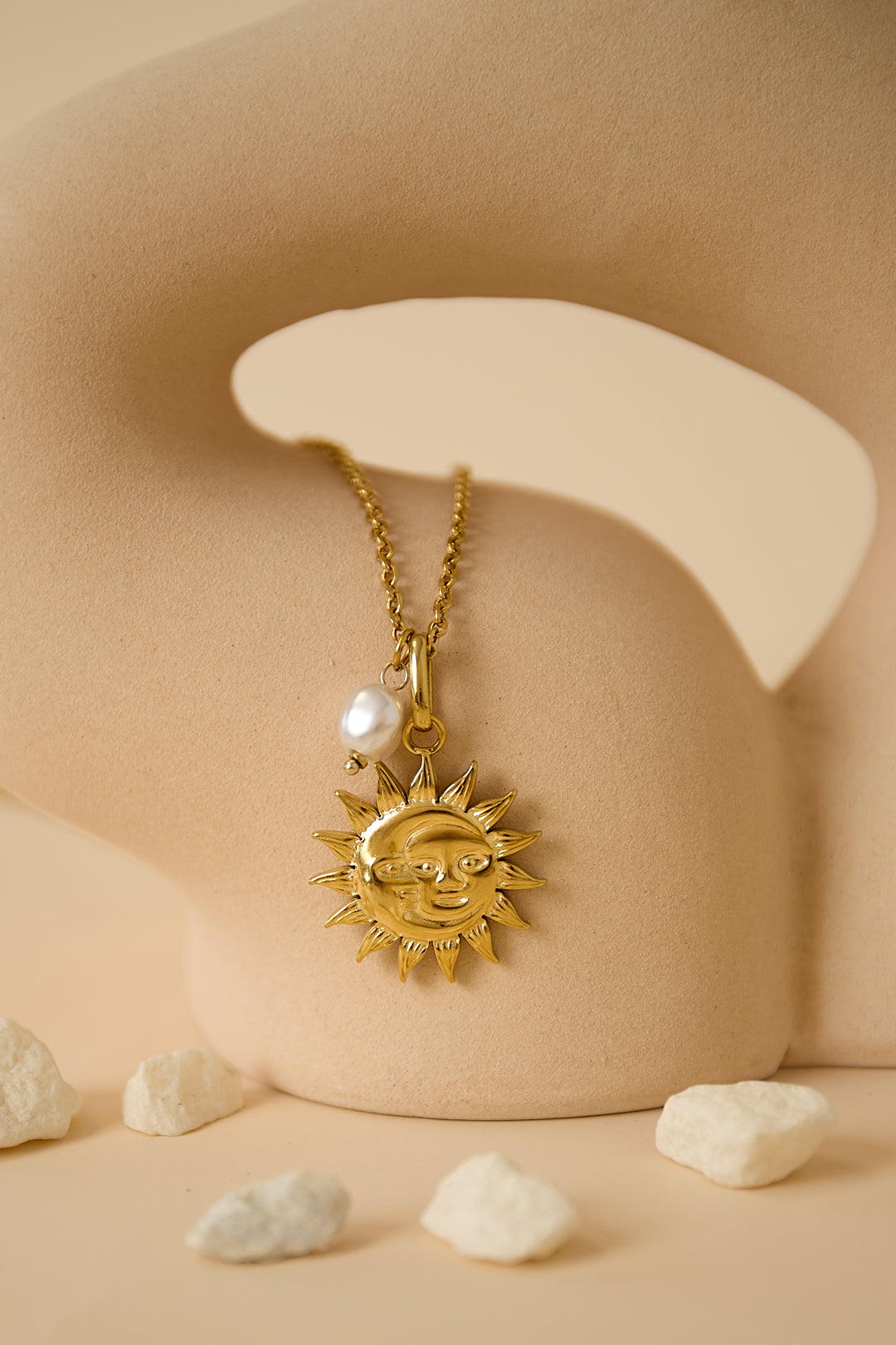 Pendant necklaces sun Casual Daily Simple Series Women's jewelry
