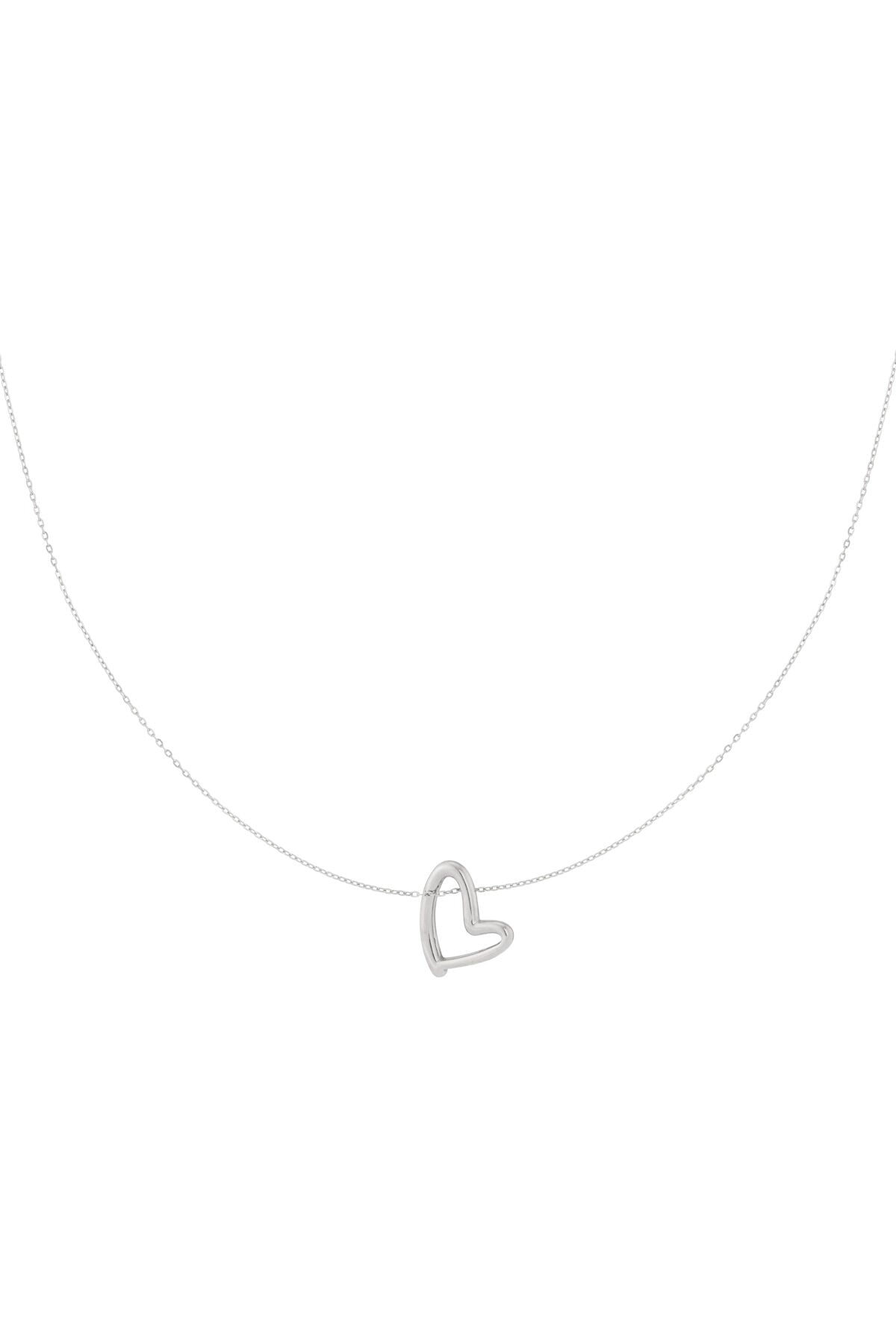 Elegant Heart Pendant Necklace - All Fit, Casual Style