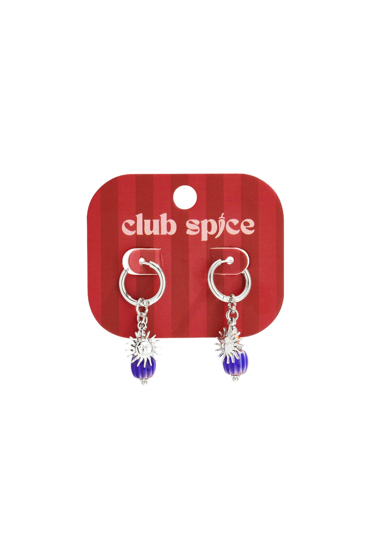 Sun Happy Charm earrings