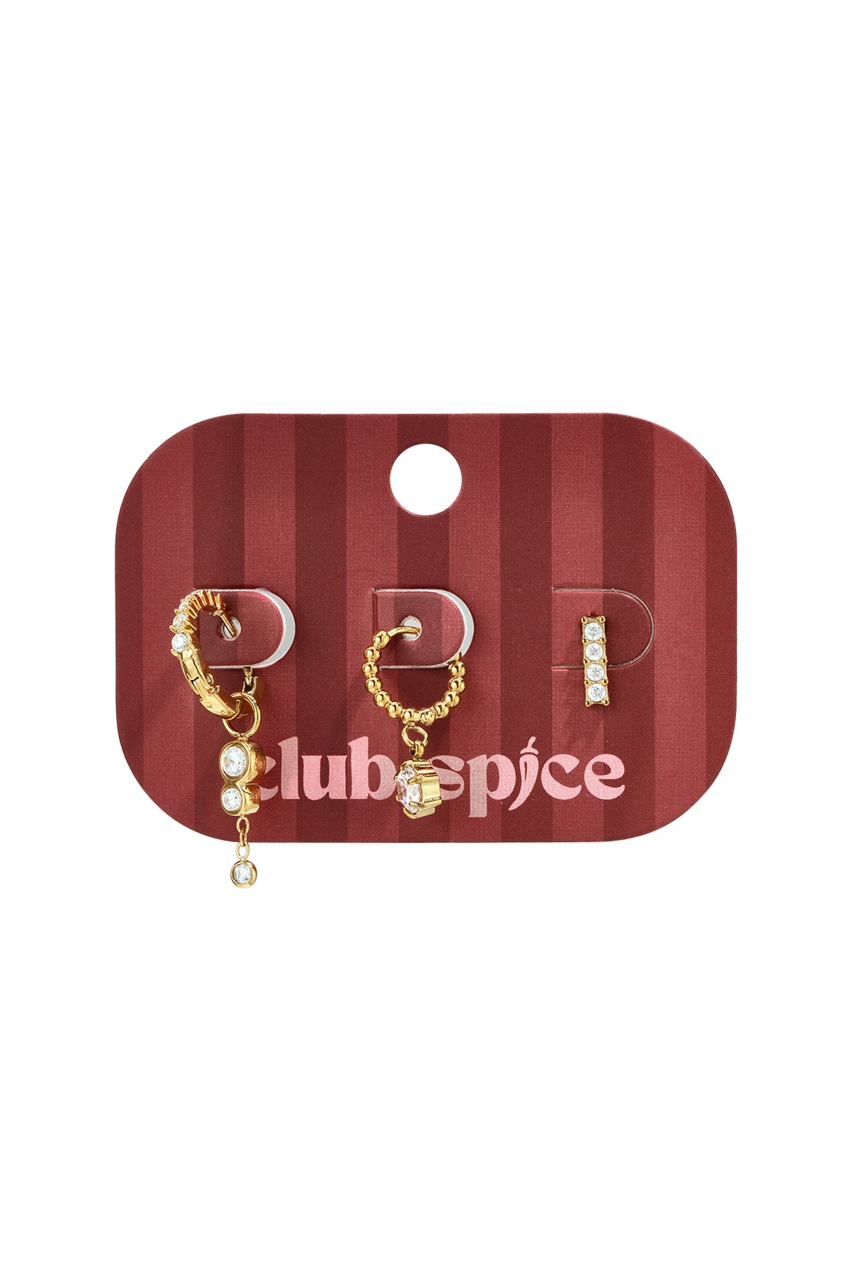 Stainless Steel Earring Sets Circle Simple Daily Simple Series Women's jewelry