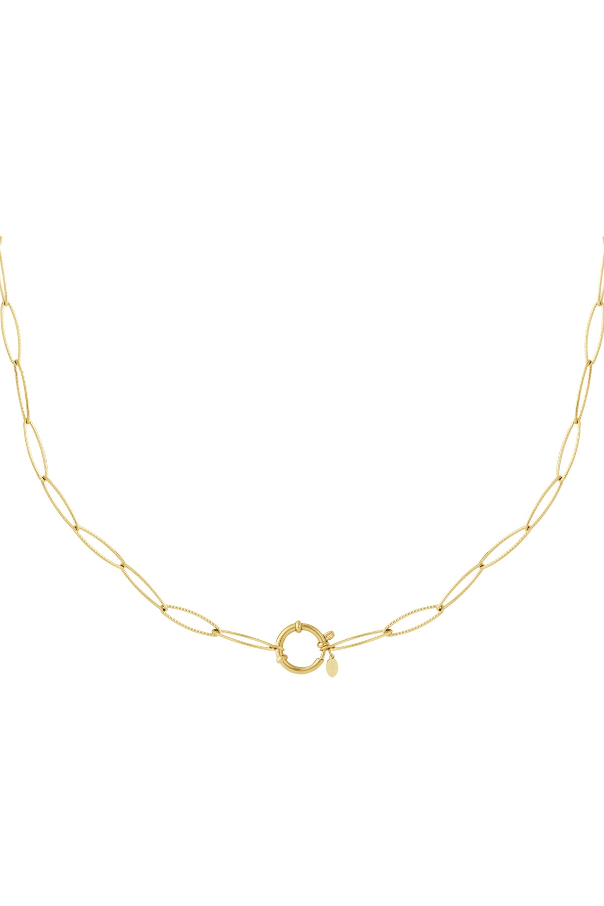 DIY Chain Necklace – Gold-Plated Steel