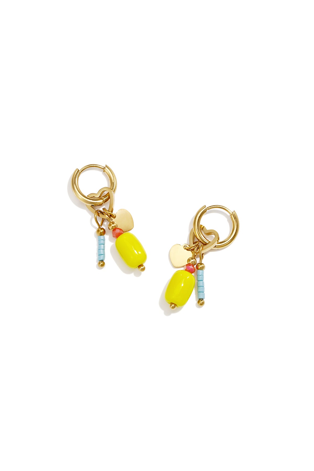 Stainless Steel Beads Earrings Ellipse Shape Cute Daily Simple Series Women's jewelry