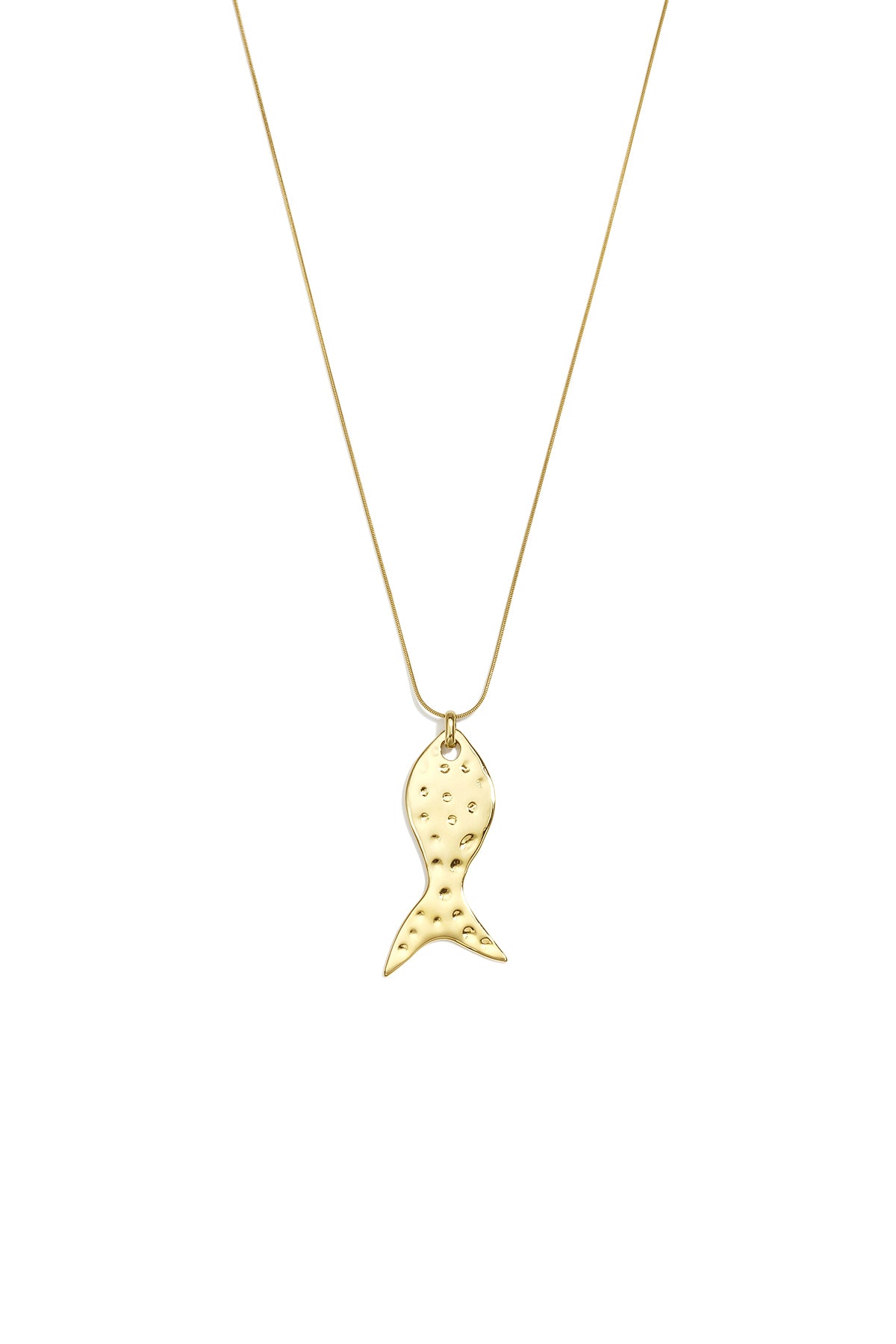 Stainless Steel Long Necklaces Fish Casual Daily Simple Series Women's jewelry