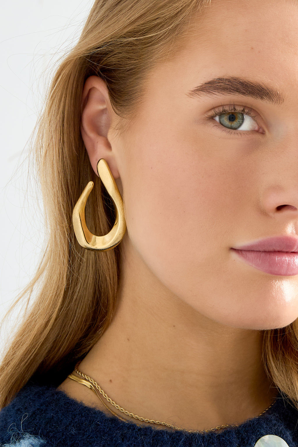 Stud Earrings irregular shape Casual Daily Simple Series Women's jewelry