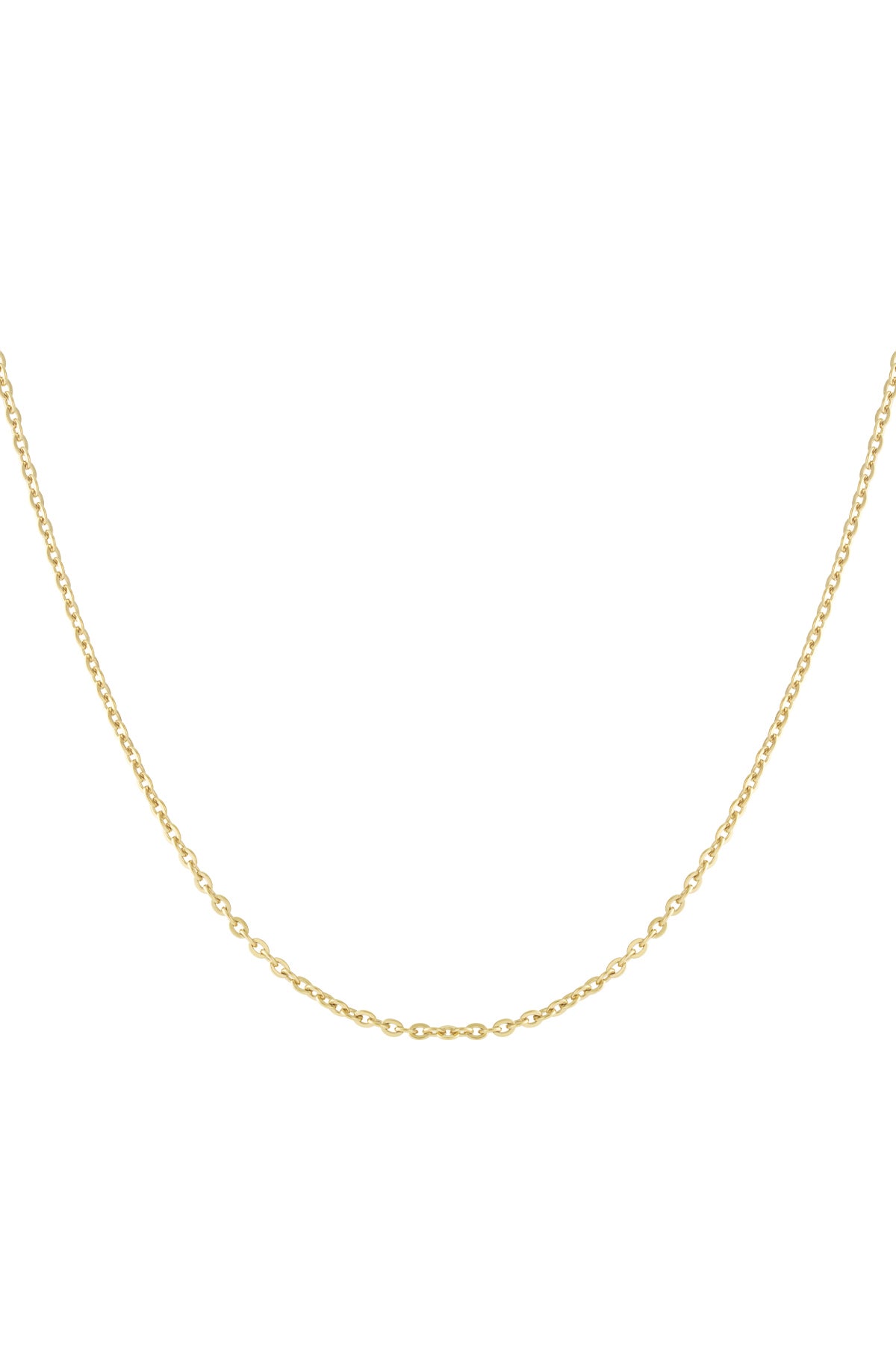 DIY Chain Necklace – Gold-Plated Steel