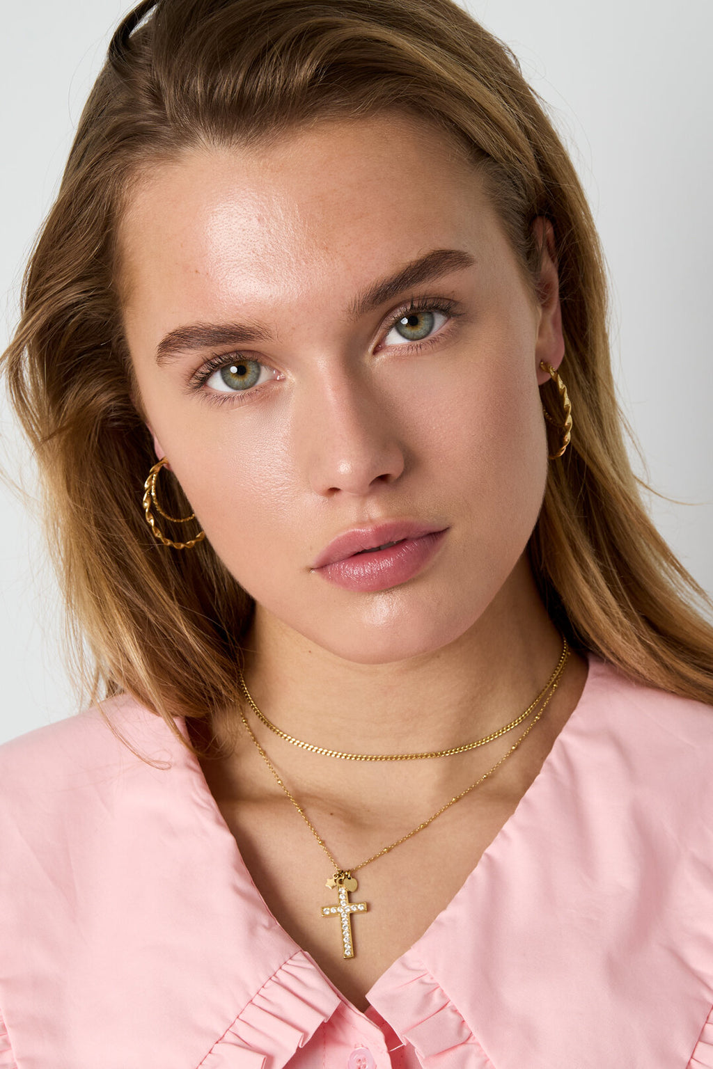 Elegant Stainless Steel Pendant Necklace for Women