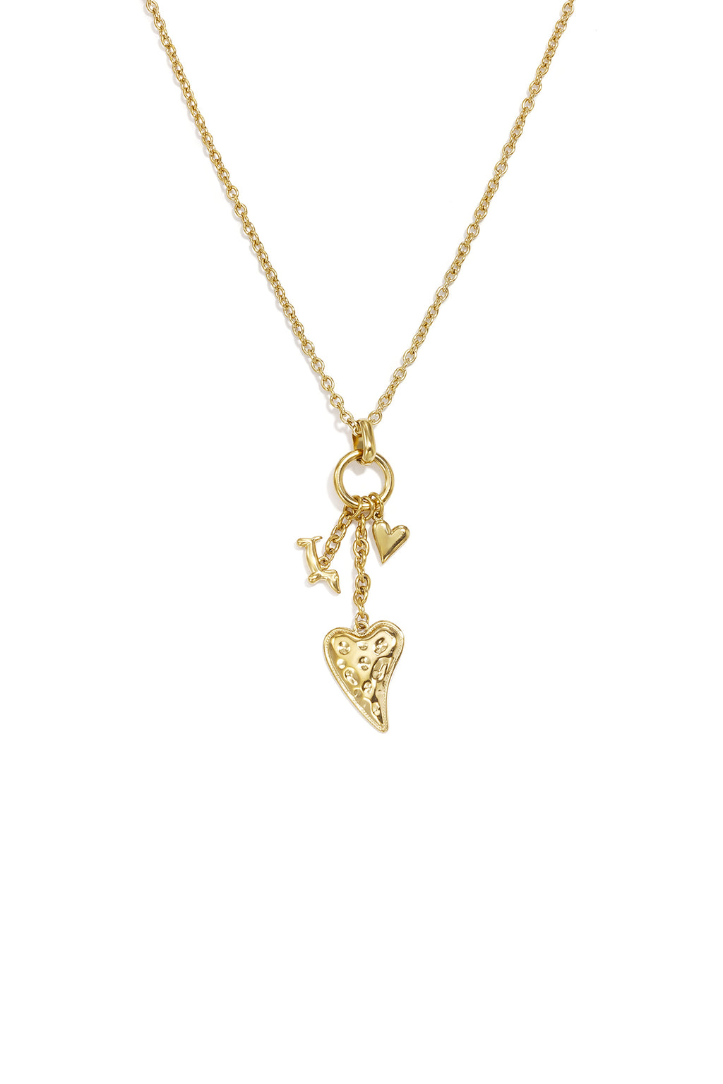 Stainless Steel Pendant necklaces Heart Casual Daily Simple Series Women's jewelry