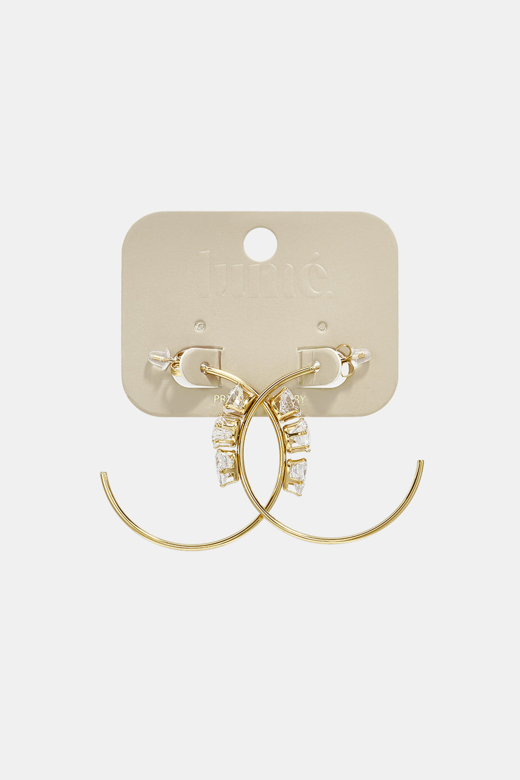 Stainless Steel Hoop Earrings Circle Simple Daily Simple Series Women's jewelry