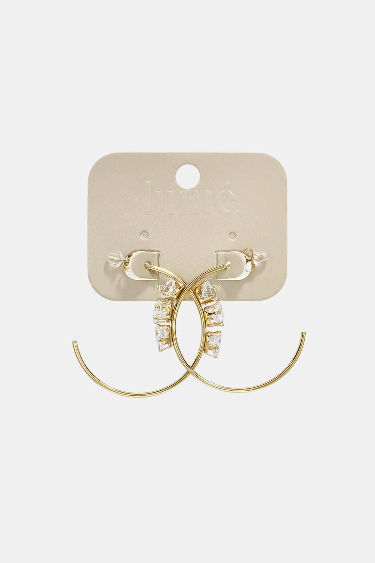 Stainless Steel Hoop Earrings Circle Simple Daily Simple Series Women's jewelry