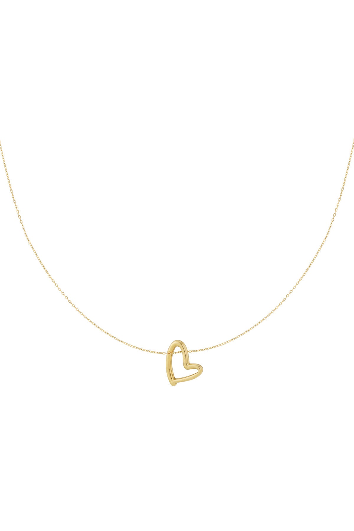 Elegant Heart Pendant Necklace - All Fit, Casual Style