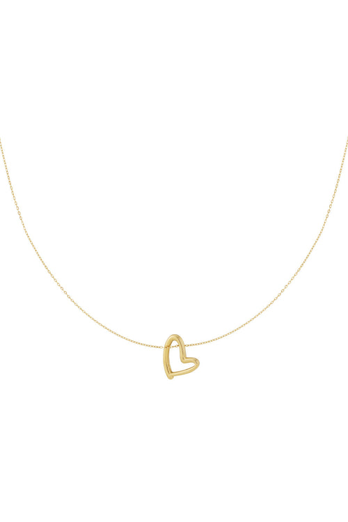 Elegant Heart Pendant Necklace - All Fit, Casual Style