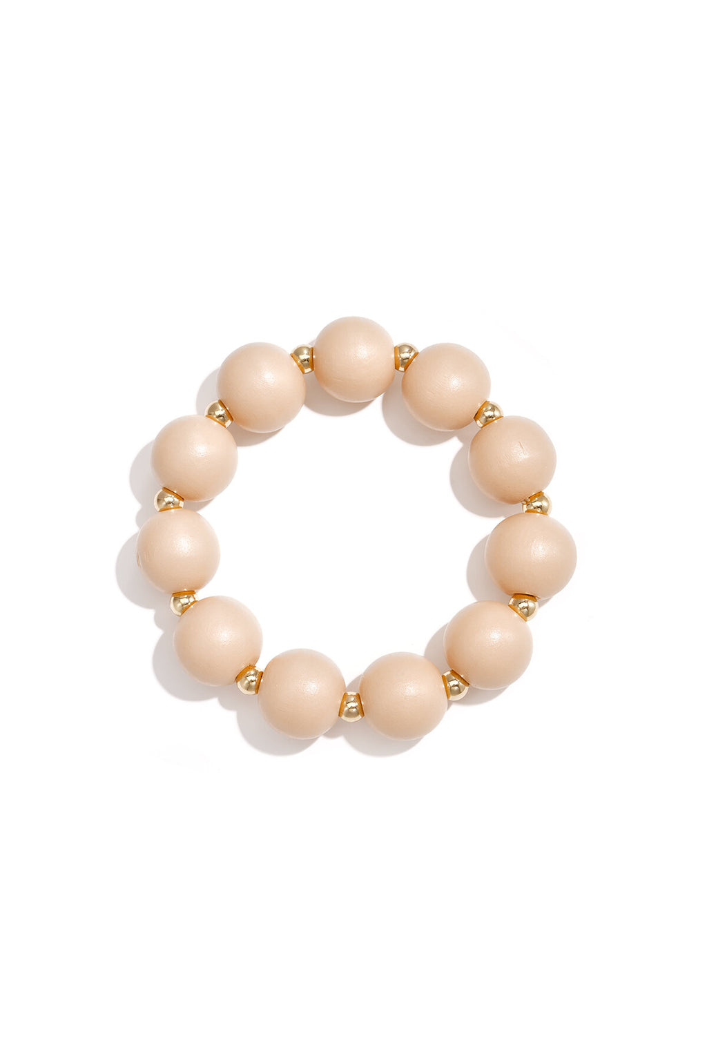 Chic Brown and Pink Beaded Bracelet for Everyday Elegance