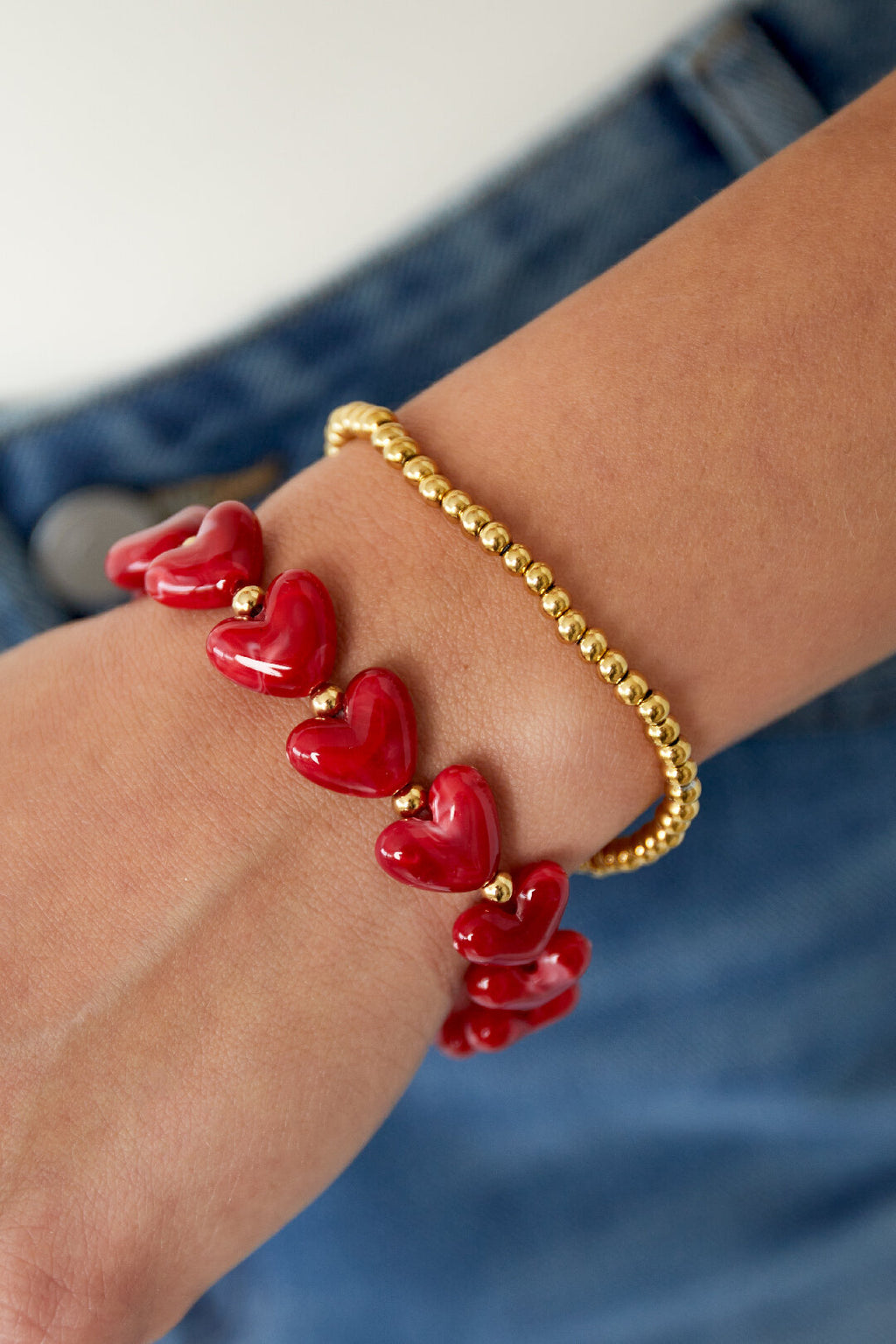 Stylish Stainless Steel Beaded Bracelets for Women