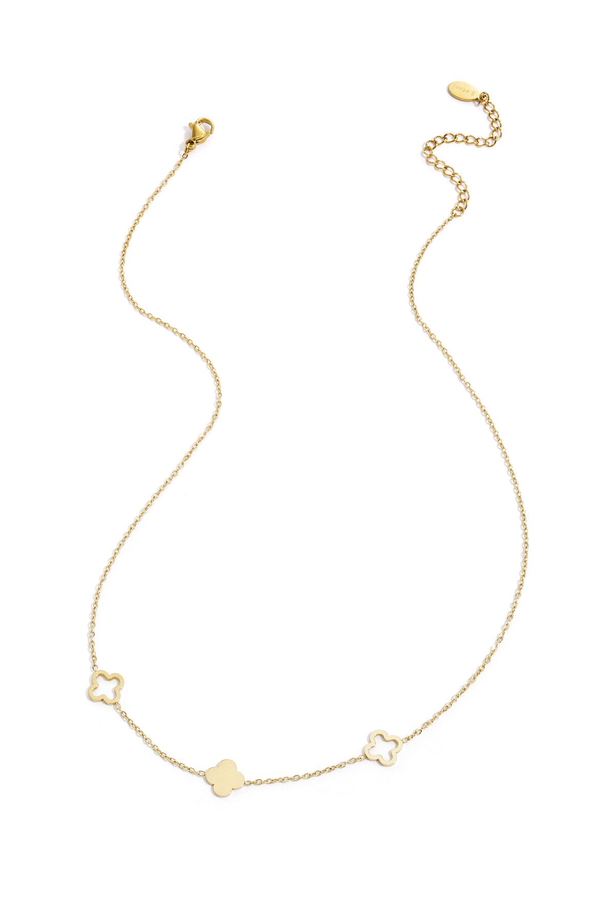 Elegant Clover Chain Necklace for Everyday Glam