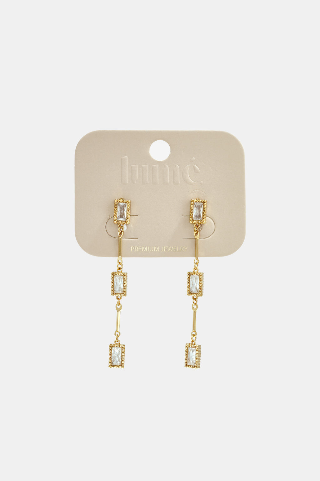 Stainless Steel Dangle Earrings Geometric Shape Simple Daily Simple Series Women's jewelry