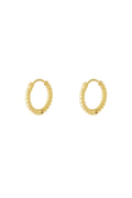 Timeless twist earrings - Silver Color color
