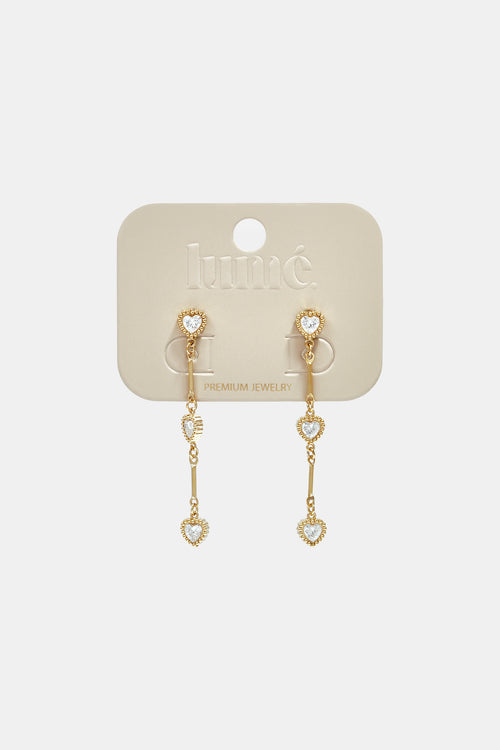 Stainless Steel Dangle Earrings Chain Elegant Gathering/Party Luxurious Series Women's jewelry