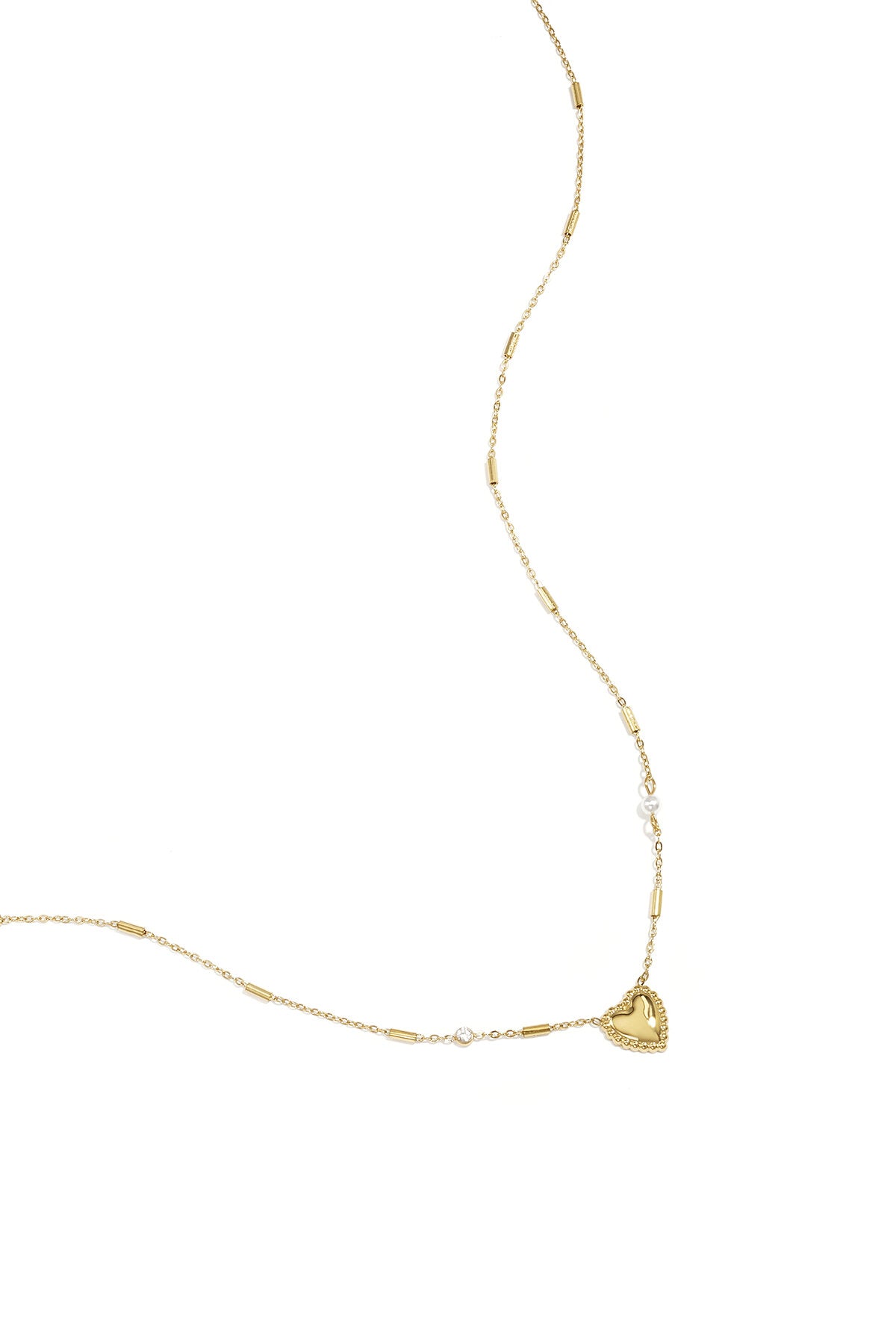 Elegant Heart Pendant Necklace for Everyday Wear