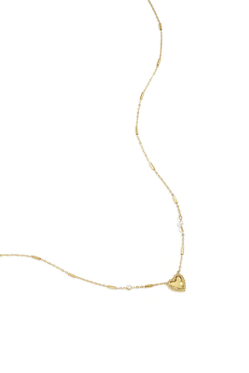 Elegant Heart Pendant Necklace for Everyday Wear