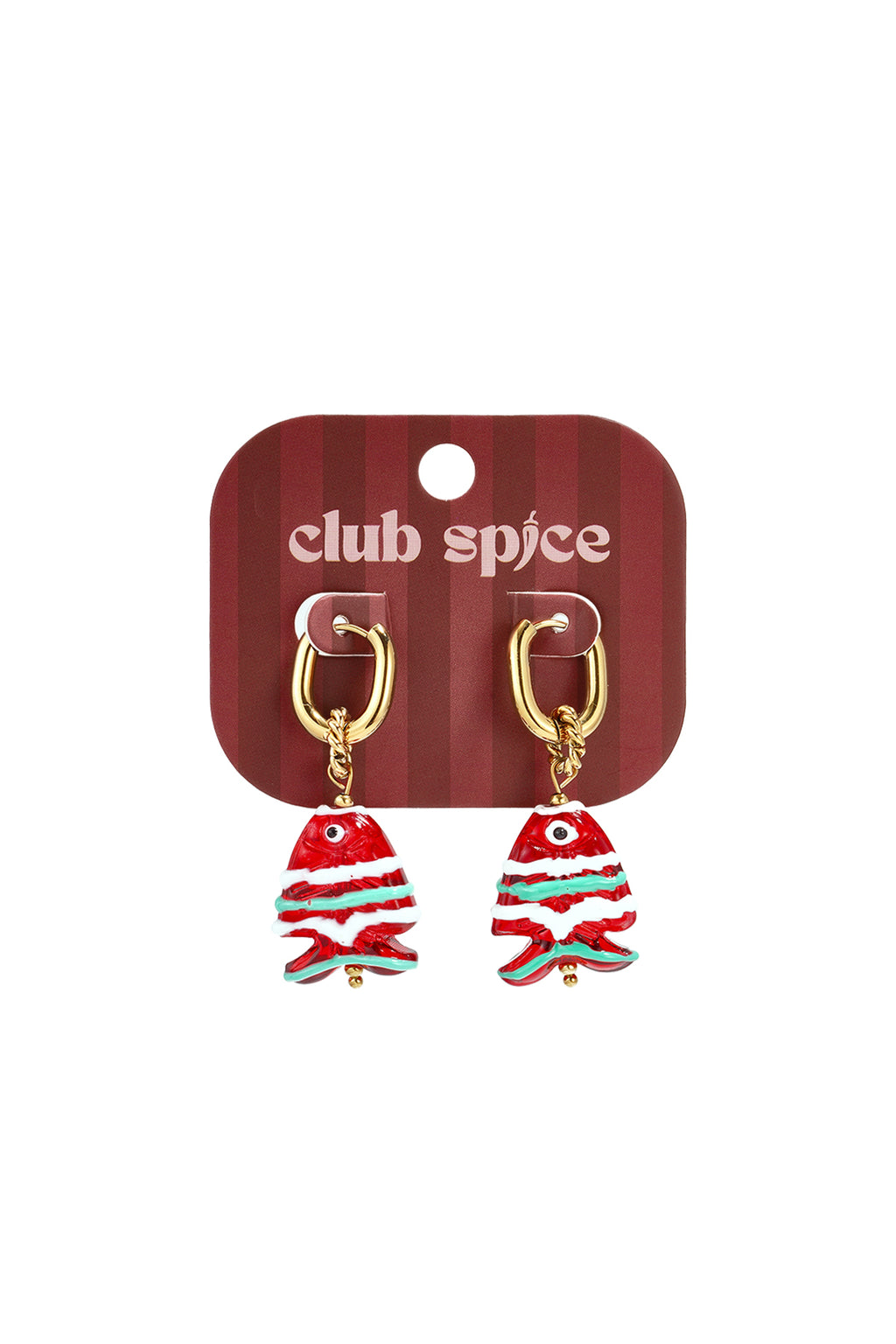 Stainless Steel Drop Earrings Fish Simple Daily Simple Series Women's jewelry