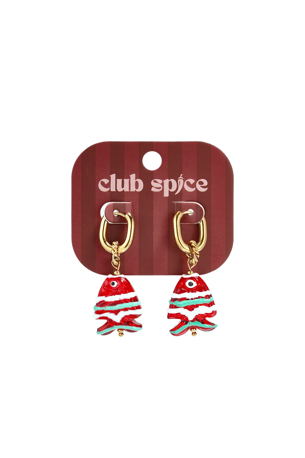 Stainless Steel Drop Earrings Fish Simple Daily Simple Series Women's jewelry