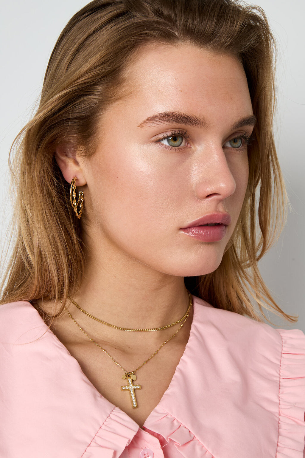 Elegant Stainless Steel Pendant Necklace for Women