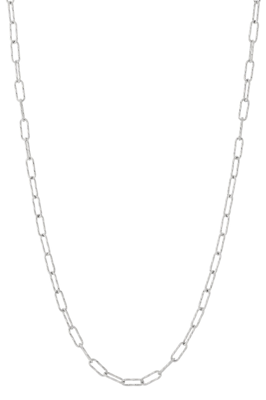 Elegant Long Necklace in Silver & Gold for Everyday Wear